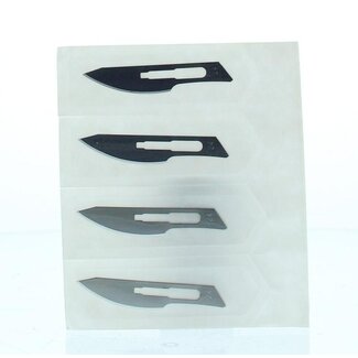 Malteser Lame per Bisturi Malteser 4 cm Sterili 1015/24, 100 Pezzi