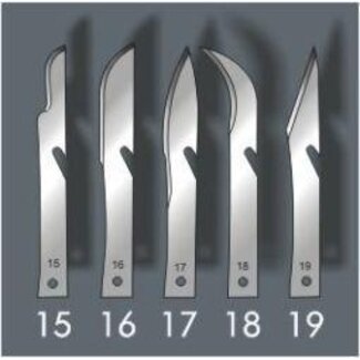 Malteser Malteser Scalpel Blades 5cm sterile 1015/13 100 Pieces