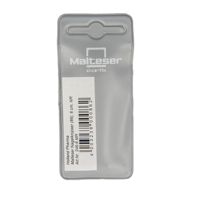 Malteser Stainless Steel Nail Clipper 6cm 246-6 MR 1 Piece