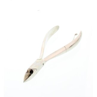 Malteser Cążki kątowe Malteser 13 cm, niklowane, żebrowane 19-5E, 1 sztuka