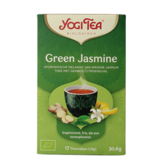 Yogi Tea Green jasmine bio 17 bolsitas