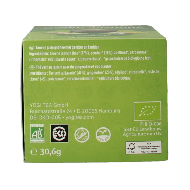 Tè Verde Gelsomino Bio 17 Filtri