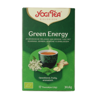 Yogi Tea Green energy bio 17 bolsitas