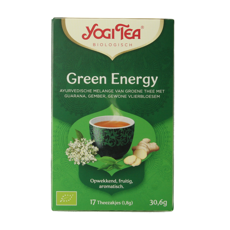 Yogi Tea Green energy bio 17 bolsitas