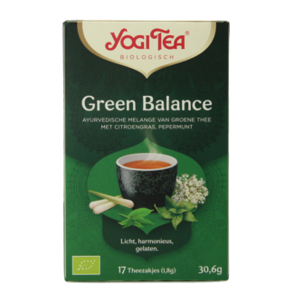 Yogi Tea Green balance bio 17 Zakjes