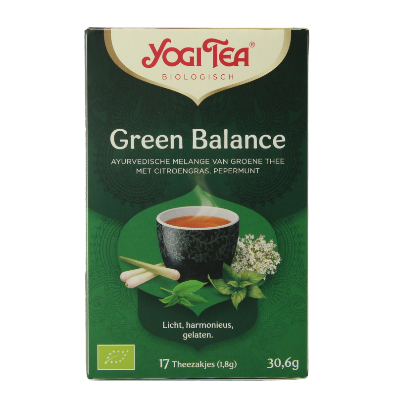 Yogi Tea Green balance bio 17 bolsitas