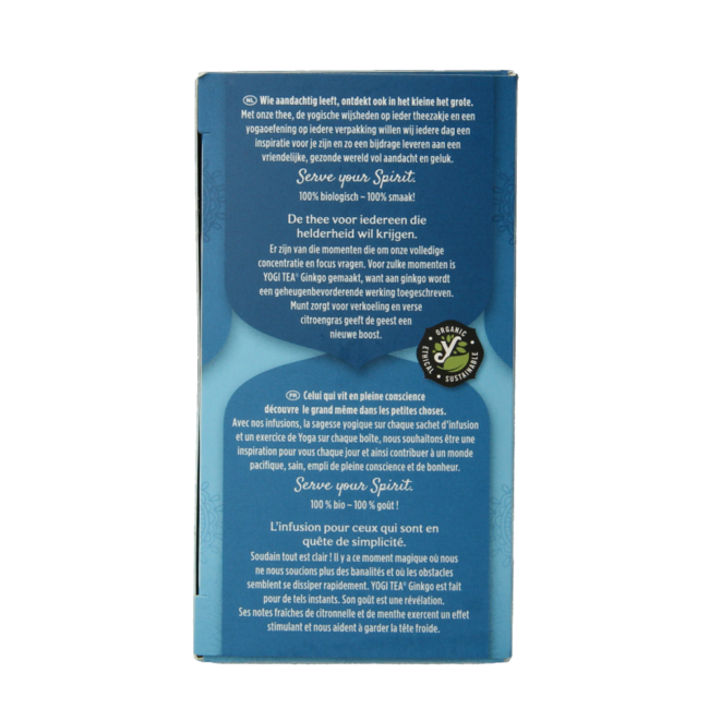 Ginkgo organic 17 bags