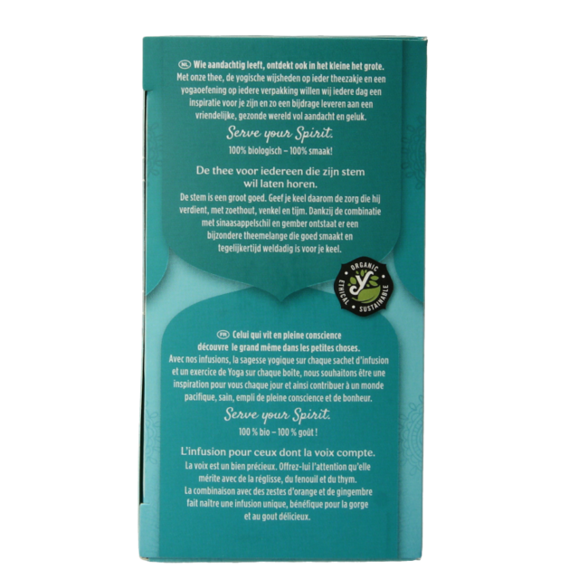 Throat comfort organic 17 bags