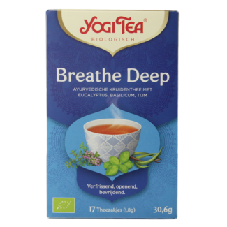 Yogi Tea Breathe deep organic 17 bags