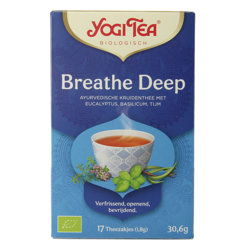 Yogi Tea Breathe deep bio 17 bolsitas