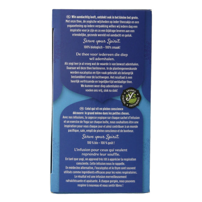 Herbata ekologiczna Breathe Deep (Głęboki Oddech) 17 torebek