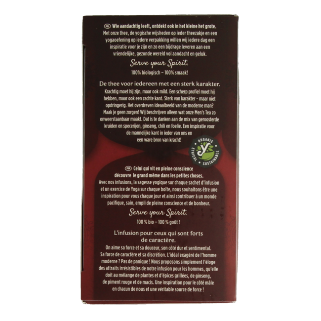 Té para Hombres Bio 17 Bolsitas