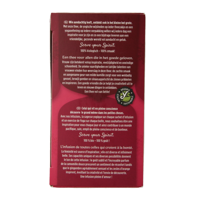 Yogi Tea Mujer Bio 17 bolsitas