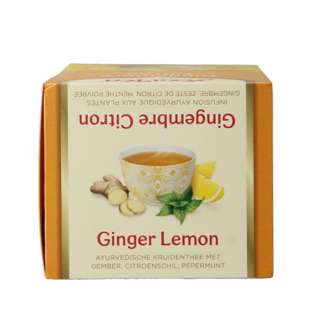 Ginger lemon munt bio 17 Zakjes