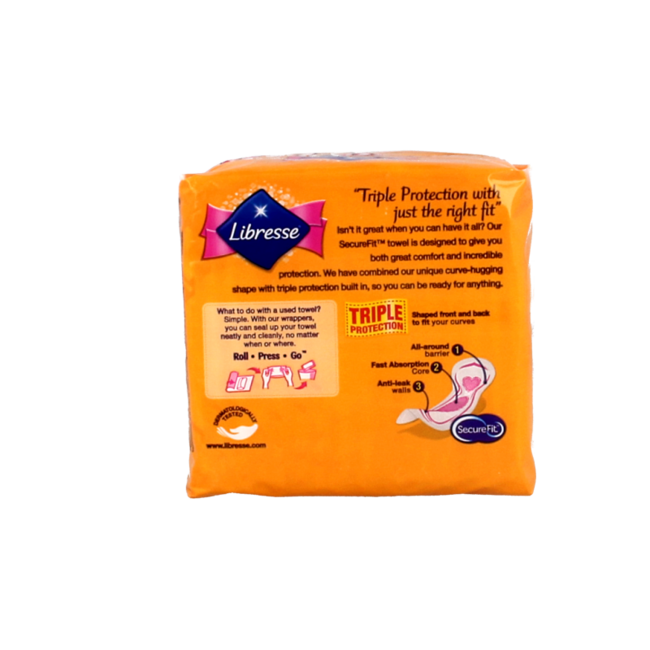 Libresse Ultra thin ultra triple protection 16 unidades