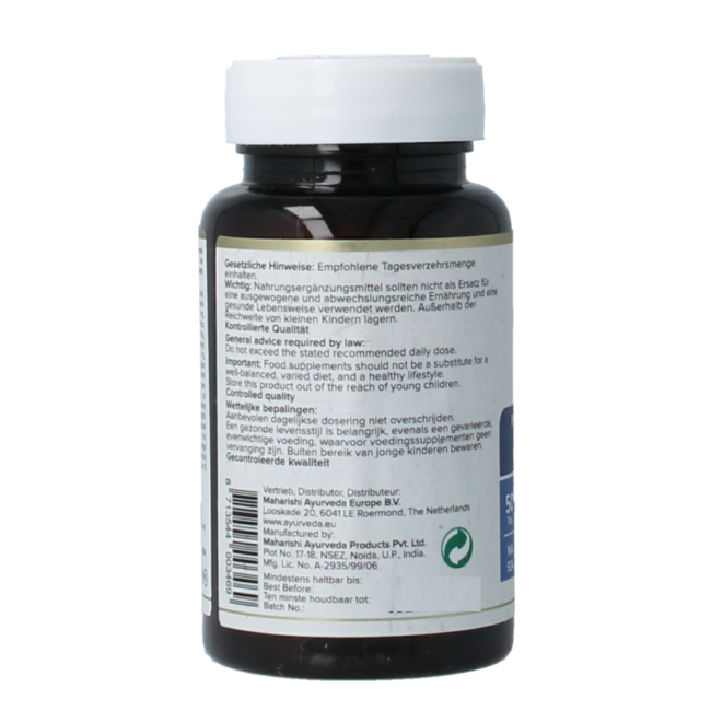 Maharishi Ayurv Actieve man 50 Comprimidos