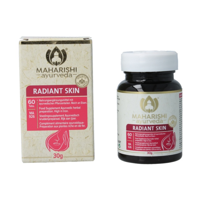 Maharishi Ayurv Radiant skin 60 comprimidos