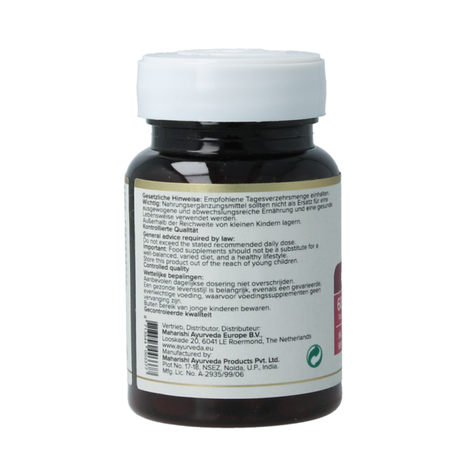 Maharishi Ayurv Ayurskin beauty piel joven 60 comprimidos