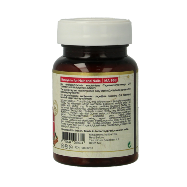 Maharishi Ayurv Ayur Hair & nails 60 comprimidos