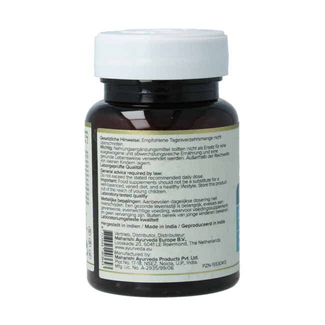 Maharishi Ayurv Prana rasayana/MA 1405 20,00 comprimidos