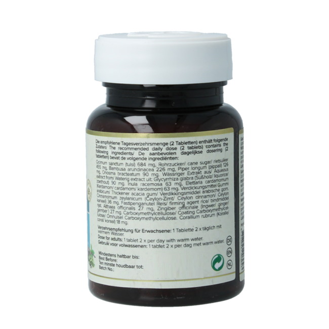 Maharishi Ayurv Prana rasayana/MA 1405 20,00 comprimidos