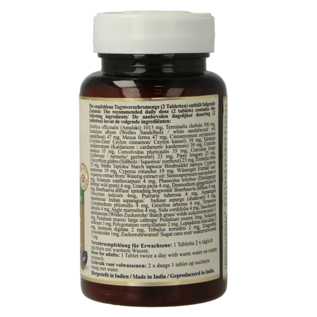 Maharishi Ayurv Amrit kalash MA 4T suikervrij 60 Tabletten