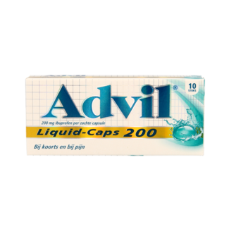 Advil Cápsulas líquidas Advil Reliva 200mg 10 Cápsulas
