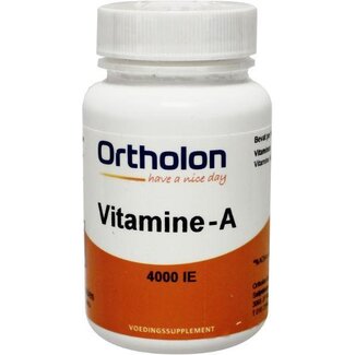 Ortholon Ortholon Vitamine A 4000IE 60 Capsules