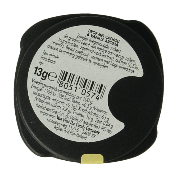 Sirea Cachou vanille pot de 13 g