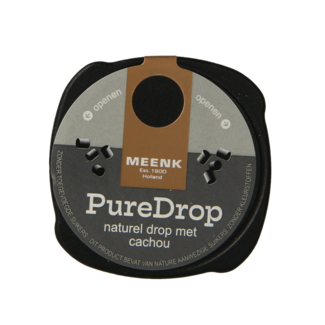 Meenk Meenk Regaliz natural con cachú bote 13 gramos