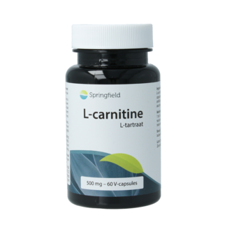 Springfield Springfield L-Carnitine 60 Vegetarian Capsules