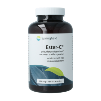 Springfield Springfield Ester-C Vitamine C Tamponnée 180 Gélules Végétales