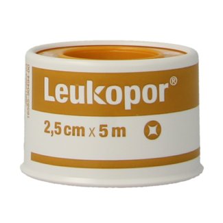 Leukopor Sparadrap 5 m x 2,50 cm 1 pièce