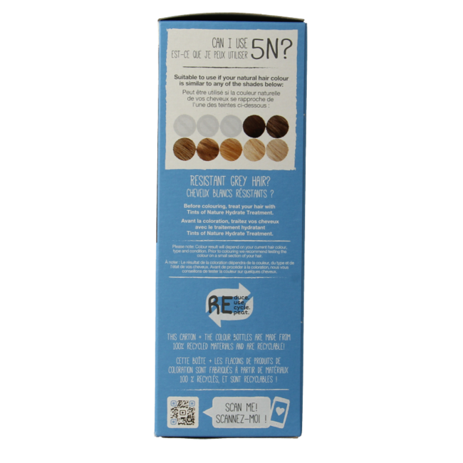 Tints Of Nature 5N Light Brown 1 Set