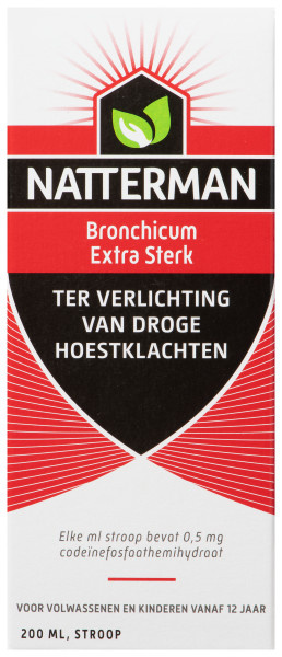 Natterman Bronchicum extra sterk 200 Milliliter