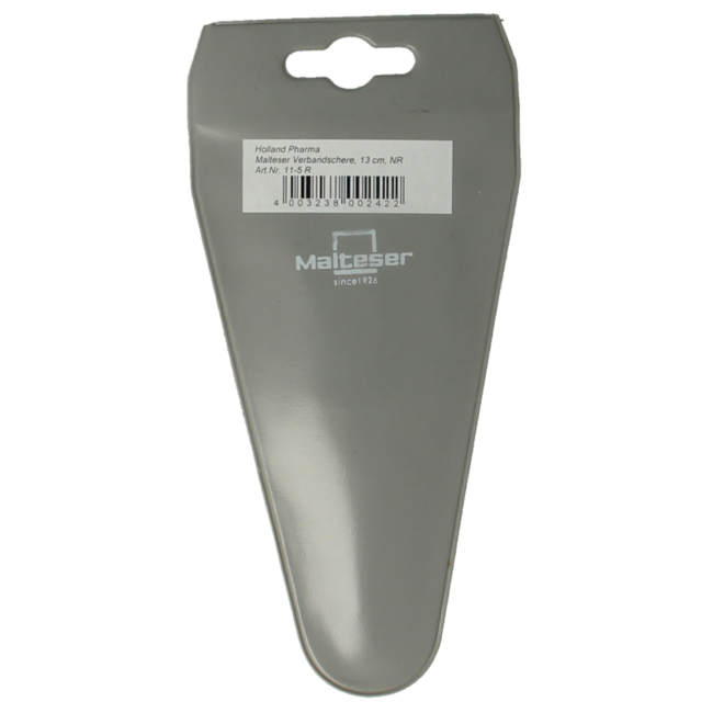 Tijeras para vendajes Malteser rectas 11-5R 13 cm 1 unidad