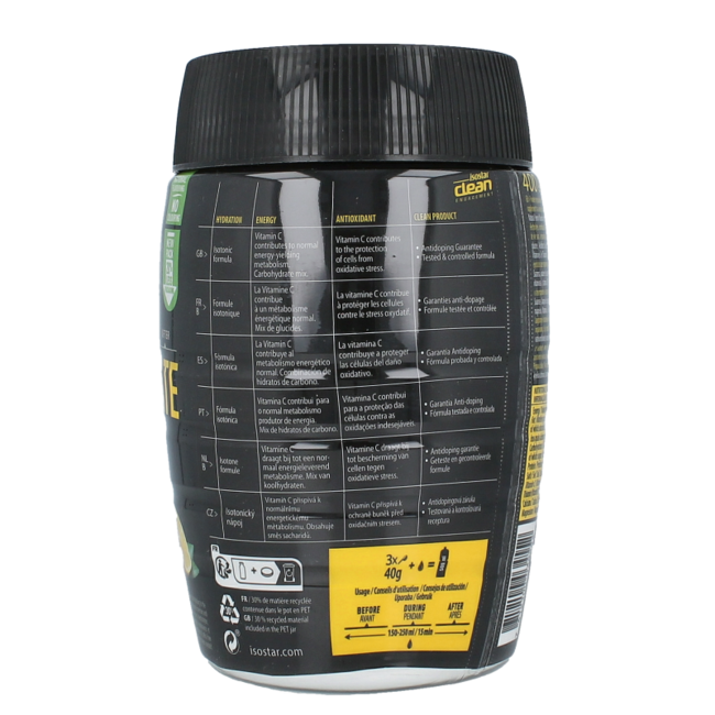 Isostar Hydrate & Perform lemon 400 g