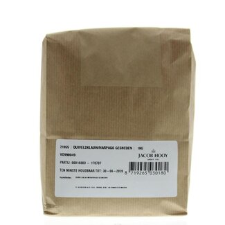Jacob Hooy Jacob Hooy Devil's Claw Harpagophytum cut 1 Kilogram