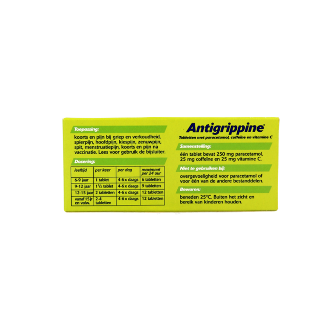 Paracetamol 250 mg 20 tabletek