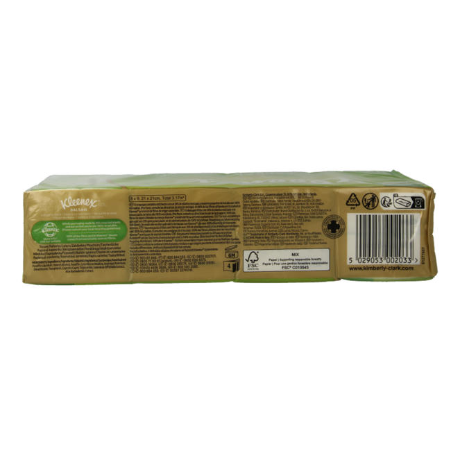 Balsam Tissues 8 Packs