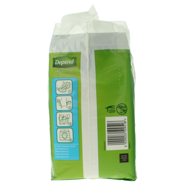 Depend Anatomic Normal 16 Pieces