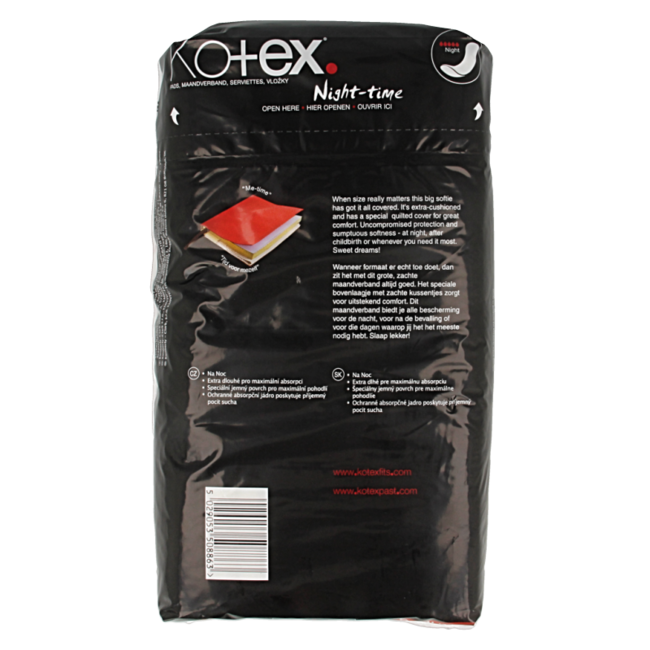 Kotex Maxi nacht 10 Stuks