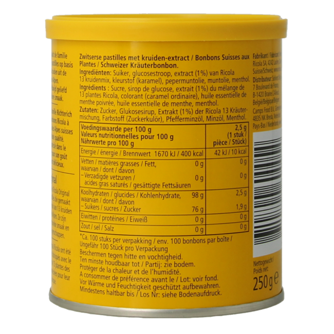Original 250 grammes
