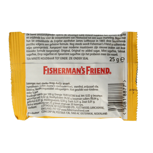 Fisherman's Friend Forte Liquirizia-Anice 25 Grammi