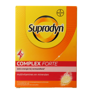 Supradyn Complex Forte 45 Effervescent Tablets
