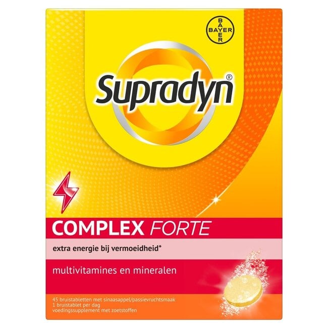 Complex forte 45 comprimidos efervescentes