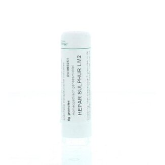 Homeoden Heel Homeoden Heel Hepar sulphur LM2 6 Gram