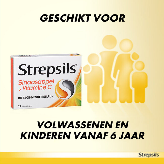 Naranja / Vitamina C 24 pastillas para chupar
