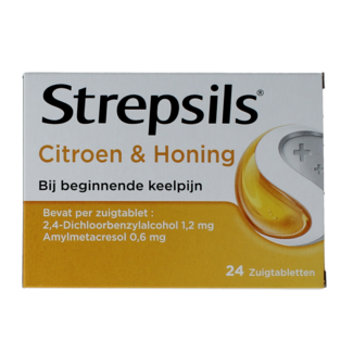 Strepsils Limón y miel 24 pastillas para chupar