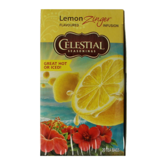 Celestial Season Lemon zinger herb tea 20 Bags
